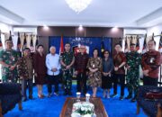 Pangkoopsud II Terima Audiensi Ketua Badan Kerja Sama Gereja-gereja (BKSG) Kota Makassar