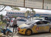 Ciptakan Kamtibmas Tetap Aman dan Kondusif, POLSEK Sabbangparu Laksanakan Pamtur Lalin Serta PAM di Pasar Salojampu