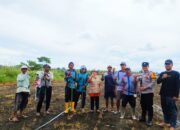 POLSEK Belawa Dukung Asta Cita PRESIDEN RI, Tanam Jagung Di Lahan Perkebunan Lingkungan Laikki_Malakke, Belawa