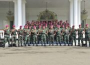 DANKORMAR PIMPIN ACARA TRADISI PENERIMAAN PERWIRA REMAJA KORPS MARINIR