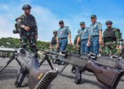 Prajurit Brigif 2 Marinir Ikuti Apel Gelar Kesiapan OMP Dan OMSP Pasmar 2 Tahun 2025