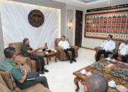 Perkuat Sinergi di Bidang Hukum, Pangdam Zamroni Terima Courtesy Call Kakanwilkum Bali