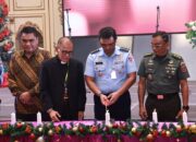 Mewakili Pangkoopsud II, Asintel Kaskoopsud II Hadiri Perayaan Natal Oikoumene Umat Kristiani, Pemerintah, TNI-Polri Prov Sulsel