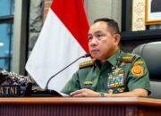 Panglima TNI Pimpin Rapat Vicon Perkembangan Situasi Di Wilayah Satgas TNI MONUSCO