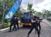 Polres Semarang Gelar Simulasi Pengamanan Obyek Vital