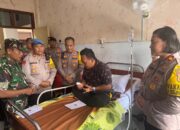 Kapolres Sragen Kunjungi dan Apresiasi Petugas Korban Insiden ODGJ Mengamuk