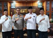 KAPOLRES Terima Langsung Kunjungan Kepala KEMENAG yang Baru di Kabupaten Wajo
