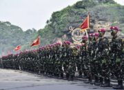 320 PRAJURIT MUDA RESMI SANDANG BARET UNGU KORPS MARINIR