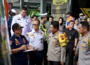 Kapolda Jateng Dan Kapolrestabes Semarang Periksa Terminal Mangkang, Pastikan Kesiapan Mudik