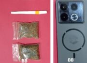 5,84 Gram Tembakau Sintesis Berhasil Diamankan Sat Resnarkoba Polresta Banyumas Dari Pengedar 