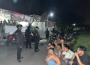 Tegas ! : Team Black Mamba Polres Boyolali Sikat Balap Liar, Puluhan Motor Diamankan