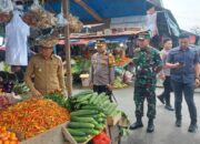 Dandim Mimika Bersama Forkopimda Pantau Stabilisasi Harga Sembako