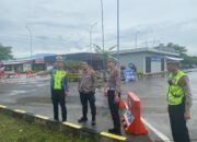 Kapolres Kendal Cek Kesiapan Pos Pelayanan Rest Area Jelang Operasi Ketupat Candi 2025