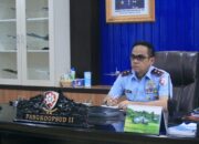 Jelang Hari Raya Idul Fitri 1446 H, Pangkoops Udara II Ikuti Rapat Forkopimda Sulsel