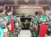 Danrem 074/Wrt Kunjungi Kodim Sragen, Beri Kabar Gembira 