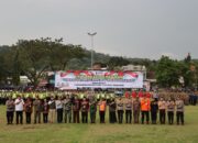 Persiapan Pengamanan Idul Fitri 1446 H, Polres Semarang Menggelar Apel Gelar Pasukan