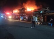 Lupa Matikan Kompor, 2 Ruko di Ambarawa Alami Kebakaran
