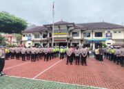 Pimpin Apel Pagi, Kapolres Wonogiri Tekankan Kesiapsiagaan Pengamanan Mudik