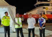 Tinjau Jalur Pelabuhan Merak, Kakorlantas dan Menhub Optimis Lancar