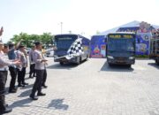 Polda Jateng Kick Off Program Valet Ride, Pemudik Antusias