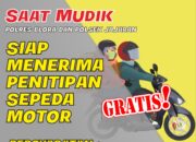 Jarwo Warga Bogorejo Kab.Blora, Nitip Motor ke Polsek Bogorejo Saat Akan Mudik ke Solo