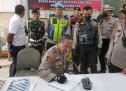 Kapolres Metro Jakarta Timur lakukan pengecekan Posyan Stasiun Jatinegara, Pastikan Pengamanan Arus Mudik Lebaran 2025 Maksimal