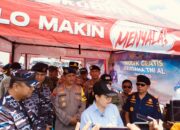 Dit Polairud Polda Jateng amankan Kedatangan KRI BANJARMASIN 592 di Pelabuhan Tanjung Mas dalam Rangka Mudik Gratis Lebaran 2025