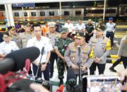 Tinjau Stasiun Tugu DIY, Kapolri : Mudik Gunakan Kereta Api Bisa Jadi Alternatif