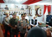 Tinjau Arus Mudik di Rest Area 575 A Ngawi Kapolda Jatim Himbau Pemudik Manfaatkan Posyan Untuk Istirahat