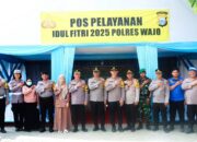 Jelang Mudik Lebaran Idul Fitri 1446 H, KAPOLRES Wajo Cek Kesiapan Pos Pengamanan hingga Pelabuhan Bangsalae Siwa