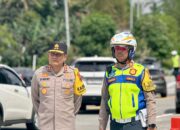 Cek Situasi Arus Ruas Tol Semarang-Solo, Kapolda Jateng Singgah Simpang Susun Bawen