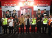 Malam-Malam, Kapolres Wonogiri Cek Pos Pengamanan Lebaran 2025 Di Wonogiri