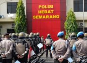 Pagi ini personel Polrestabes Semarang mendapat pelatihan Dalmas, Polda Jawa Tengah Utamakan Pendekatan Humanis dalam Aksi Unjuk Rasa
