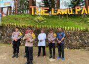 Pastikan Masyarakat Liburan Aman Nyaman, DirPamobvid Turun Langsung Ke Tawangmangu