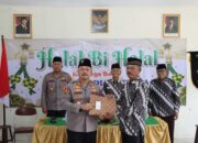 Hadiri Halal Bihalal PP Polri, Kapolres Wonogiri Sosialisasikan Layanan Pengaduan 110