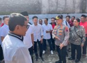 Kapolres Wonogiri Pimpin Langsung Pengamanan Kunjungan Ketua PSI di Kabupaten Wonogiri