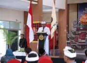 Danpom Koopsud II Hadiri Kegiatan Simakarama/Open House Perayaan Hari Raya Nyepi di Pura Giri Natha Kota Makassar