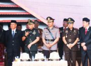 KAPOLRES Wajo Hadiri Apel Kesiapan Nasional SATPOL PP dan LINMAS Tingkat Provinsi Sulsel 2025
