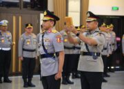 Pelantikan Astamaops Kapolri, Komjen Pol Imam Sugianto Serah Terima Jabatan kepada Irjen Pol Akhmad Wiyagus