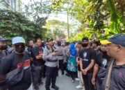 Kapolresta Surakarta Turun Langsung Kawal Pengamanan Humanis Aksi TPUA di Kediaman Presiden ke-7 RI