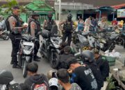 Tim Sparta Polresta Surakarta Amankan 9 Anggota Perguruan Silat Usai Konvoi dan Geber Motor di Jalan Raya