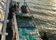 Bakamla RI Gagalkan Penyelundupan Beras dan Gula Pasir Subsidi di Sei Nyamuk Sebatik, Kaltara
