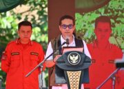 Penanaman Pohon Serentak se-Sulsel, Sahli Bidang Stratops Koopsud II Hadiri Peringatan Hari Bumi 2025