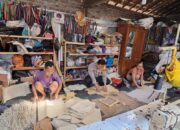Lewat Usaha Handycraft, Aiptu Sukirja, Ciptakan Peluang Kerja Bagi Masyarakat