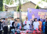Polres Wonogiri Berhasil Ungkap Jaringan Peredaran Narkoba, 4 Pelaku Diamankan 1 DPO