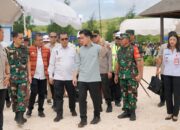Kasdam IX/UDY Bersama Danrem 161/WS, Dampingi Kunjungan Wapres RI di Kab. Kupang dan Kota Kupang