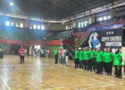 Jaga Kondusifitas, Polres Wonogiri Amankan Turnamen Futsal SMANDAGIRI di GOR Giri Mandala