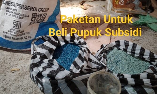 Warga Gilirejo Baru Wajib Beli NPK ENVIRO demi Dapat Pupuk Subsidi, Pengecernya Menantu Wakil Bupati Sragen
