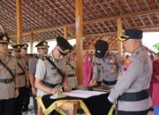 Polres Wonogiri Gelar Sertijab Kasat Samapta, Kasi Propam Dan Pengukuhan Sejumlah Kapolsek