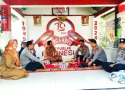 KAPOLSEK Tempe Kordinasi Dengan Aparatur PEMERINTAH Kelurahan Dalam Rangka Mengikuti Penilaian Lomba HARKAMTIBMAS
